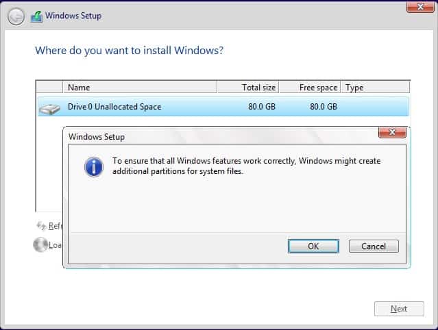 Install of Windows 10  (8)