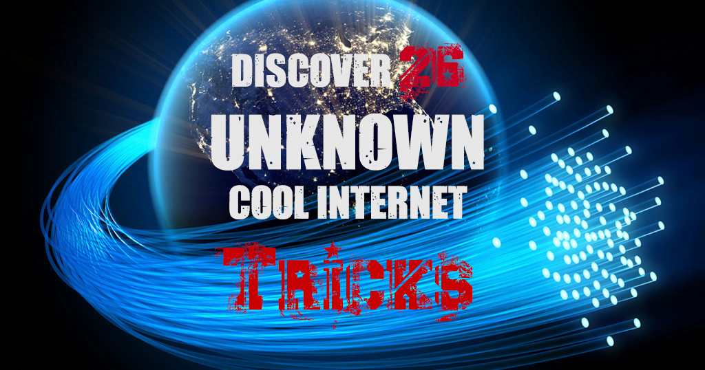 cool internet tricks artificial geek v1
