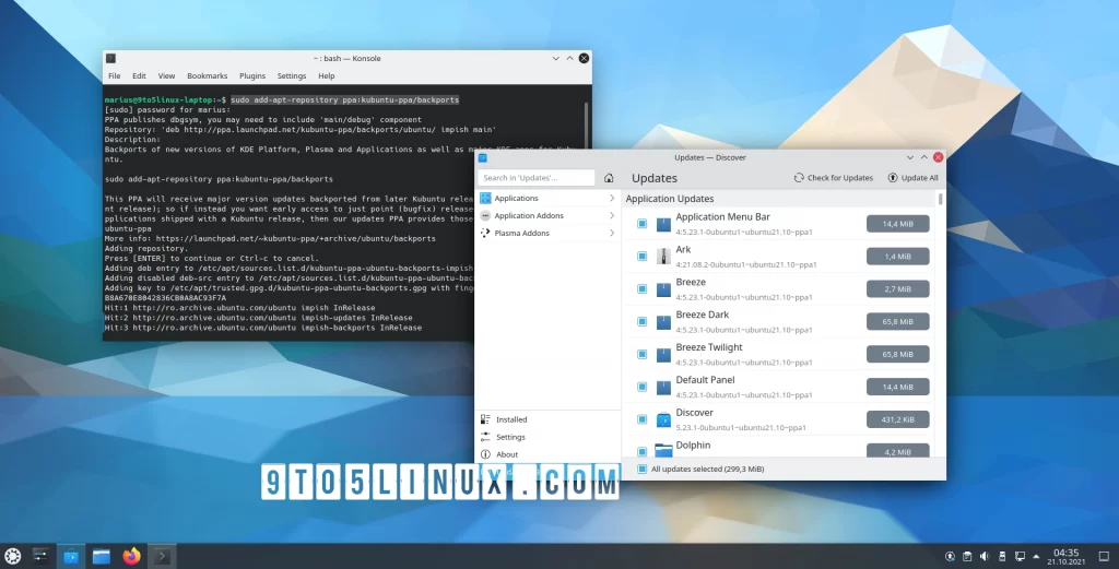 You Can Now Install KDE Plasma 523 on Kubuntu 2110.webp
