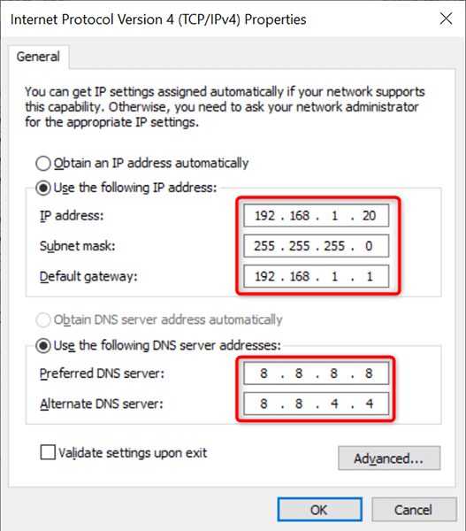 1638046420 974 How to Assign a Static IP Address to a Windows