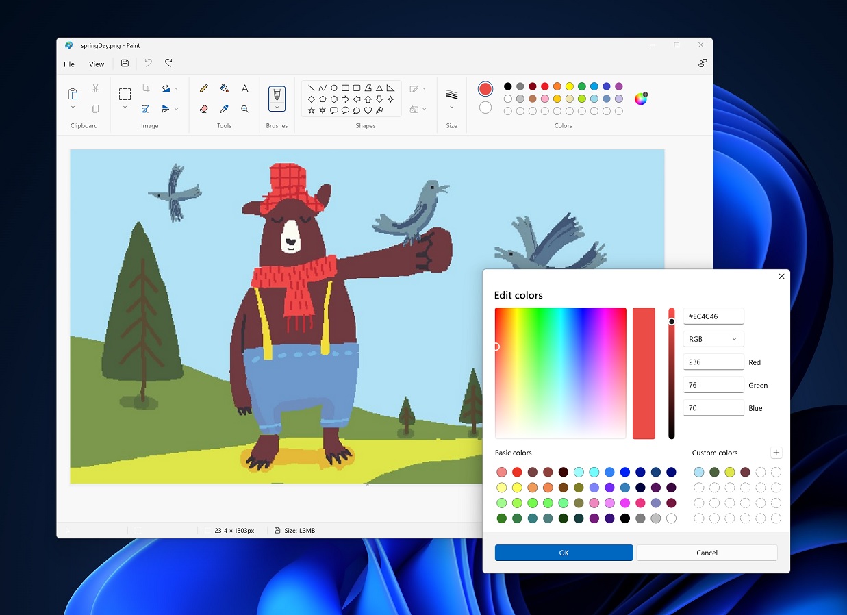 Paint for Windows 11