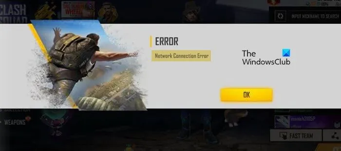 Fix Free Fire Network Connection error