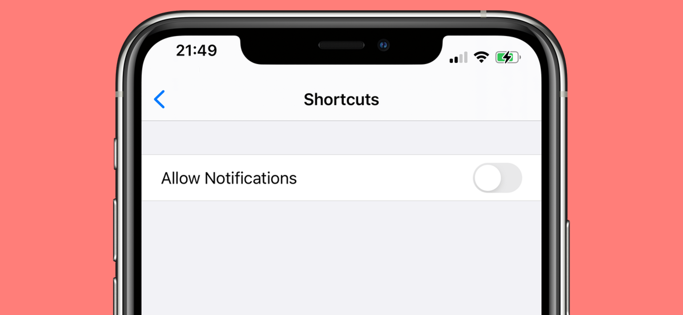 How to Disable Notifications for the Shortcuts App on iPhone