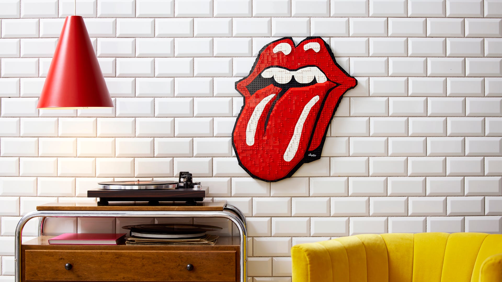 LEGO Pays Tribute to The Rolling Stones With Tongue Brick Set
