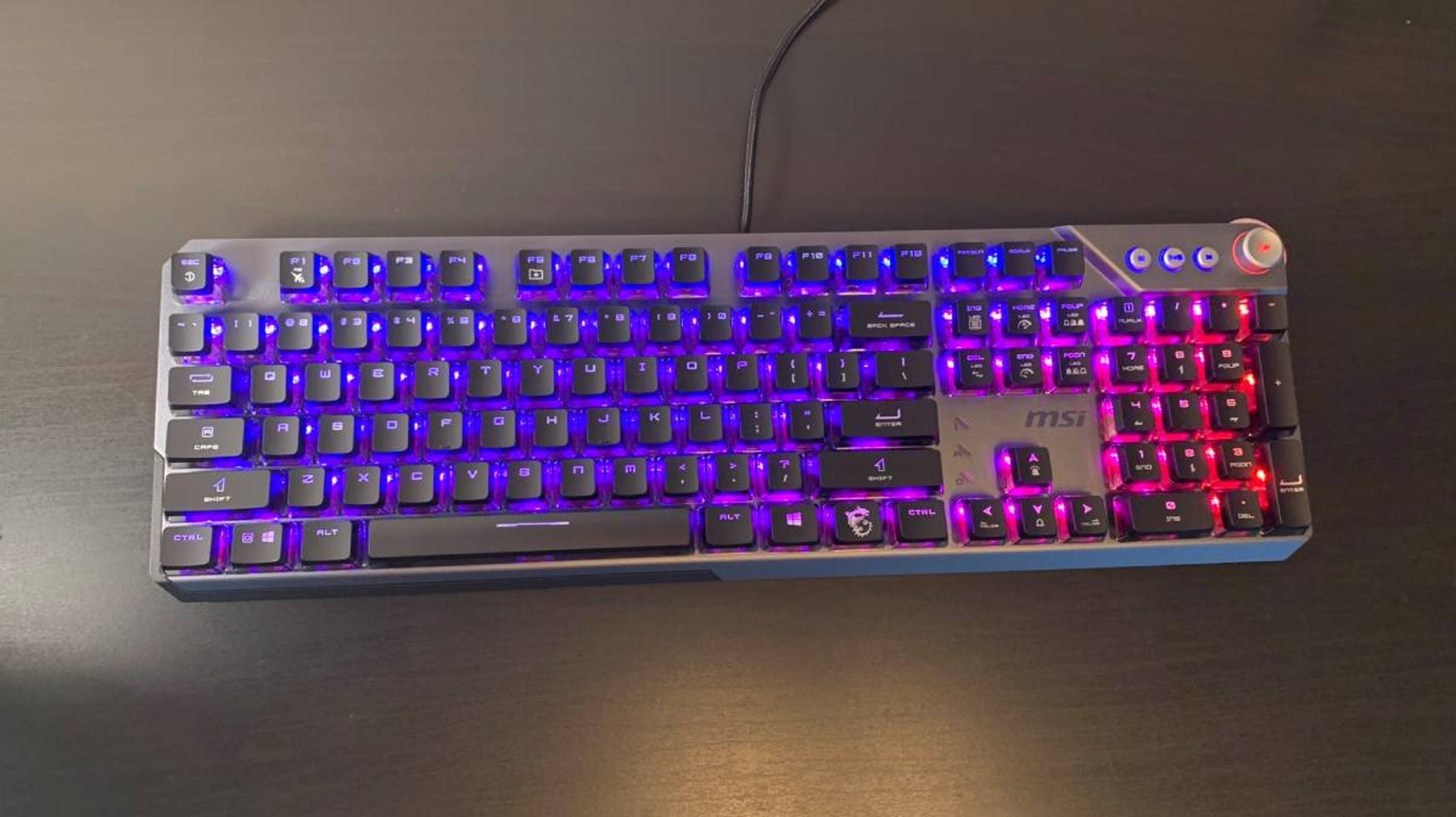 MSI Vigor GK71 Sonic Gaming Keyboard Review: Weightless Keys for the Win