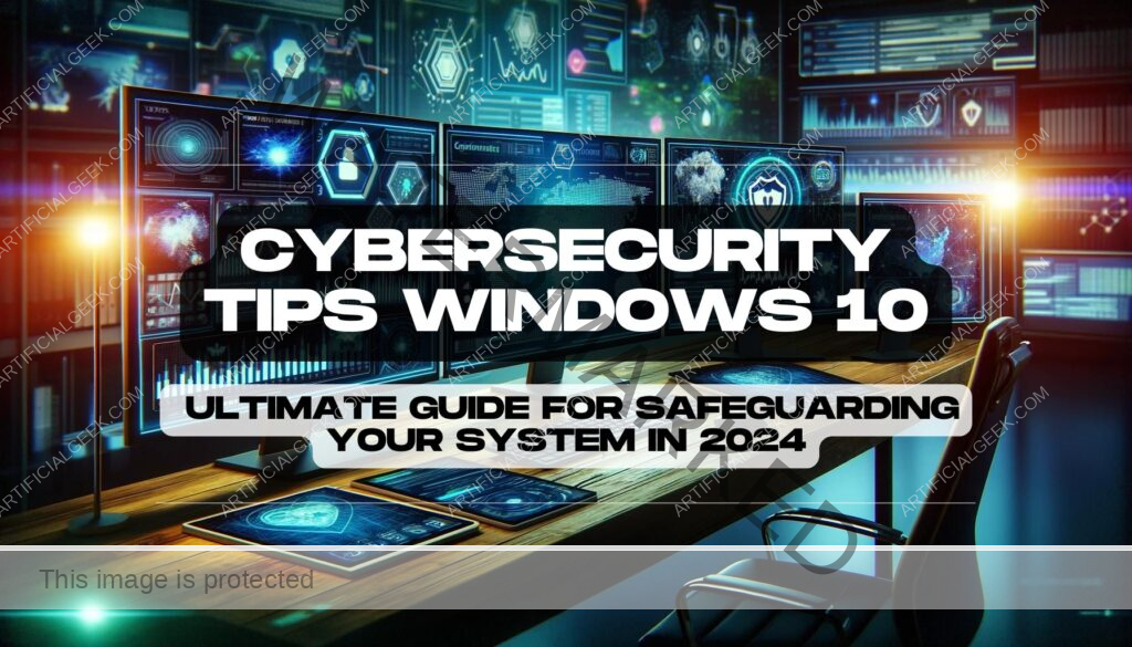 Cybersecurity Tips Windows 10 Ultimate Guide for Safeguarding Your System in 2024Feature Image