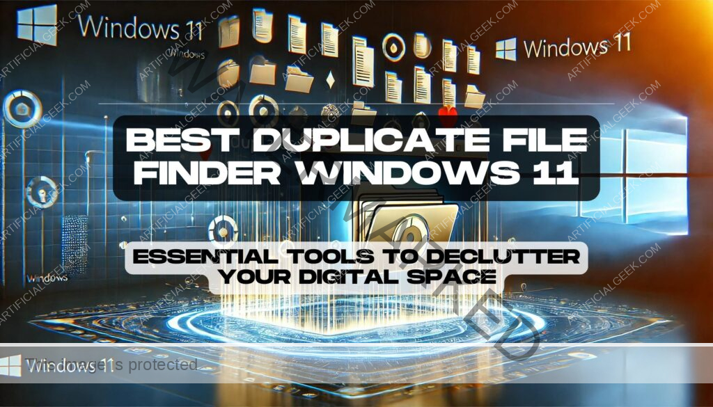 Best Duplicate File Finder Windows 11: Essential Tools to Declutter Your Digital Space 1 Best Duplicate File Finder Windows 11 Essential Tools to Declutter Your Digital Space Feature Image