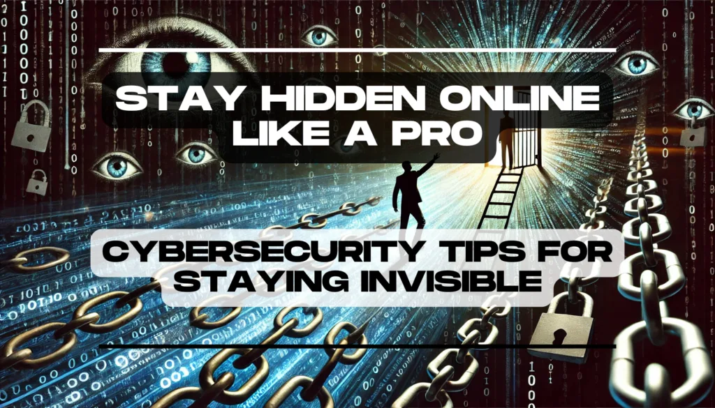 Stay Hidden Online Like a Pro Cybersecurity Tips for Staying Invisible Feature Image