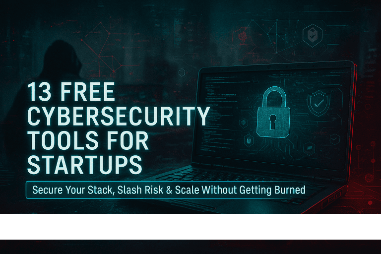 13 Free Cybersecurity Tools for Startups